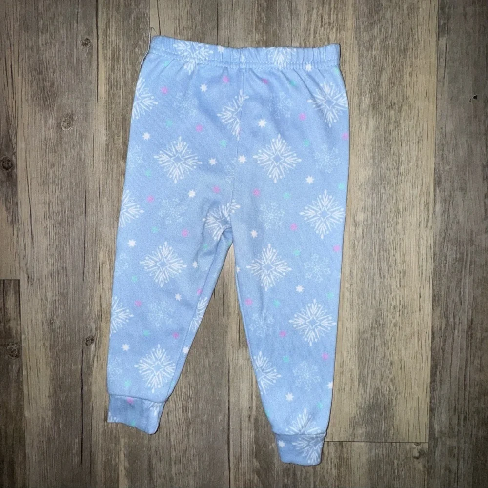 ☀️6/$20☀️ Snowflake Patterned Kids Pajama Bottoms